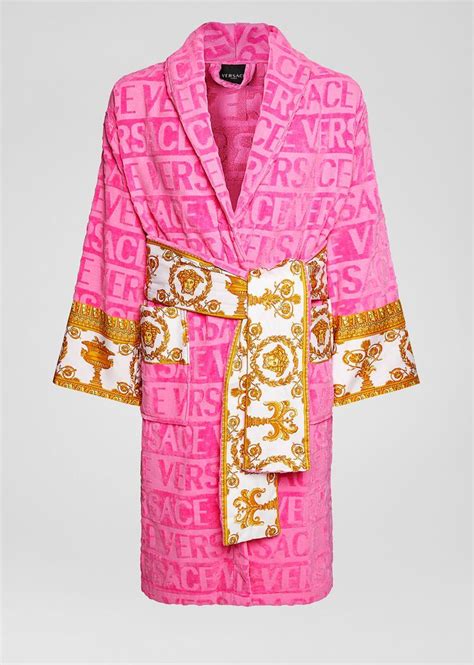 women's versace bathrobe|Versace style dressing gown.